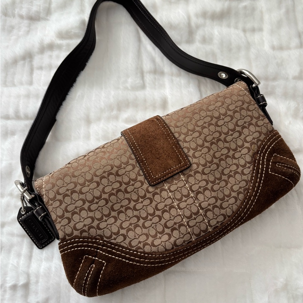 Coach Vintage 3628 Brown Mini Cs Soho Shoulder Bag - Picture 2 of 13